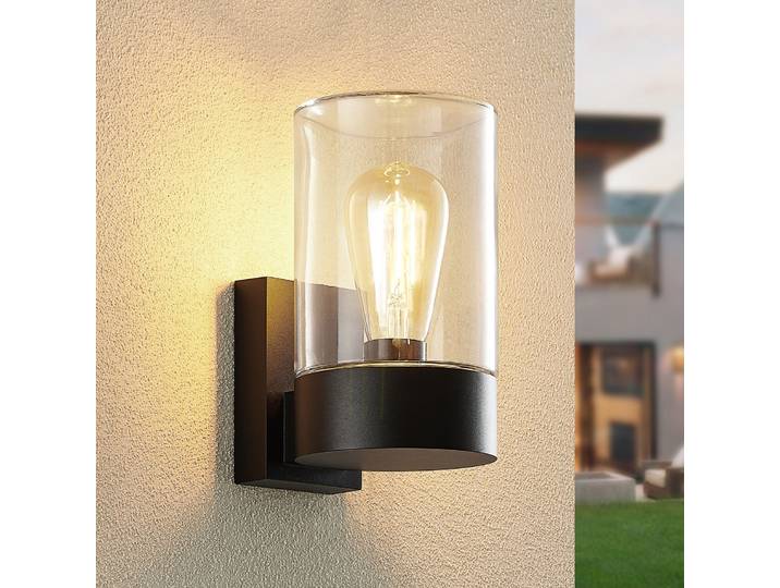 Applique d'extérieur Liljana IP65 noire - Arcchio - Terrasse - Moderne - Métal - À ampoule unique
