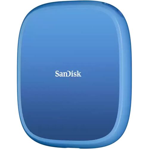 1TB SanDisk Externe SSD SDSSDE62C-1T00-G25 / Creator Phone MagSafe Blau