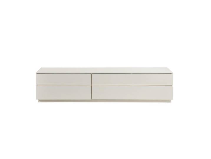 Mid.you Lowboard, Kaschmir, Holzwerkstoff, 4 Schublade(n) Schubladen, 220x50x38 cm, Beimöbel erhältlich, Wohnzimmer, TV Möbel, Lowboards