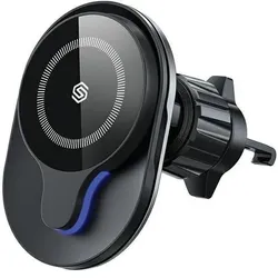 Sodi Rotacyjny uchwyt indukcyjny do kratki wentylacyjnej C50 czarny/black 15 WMagSafe, Auto Adapter, Schwarz