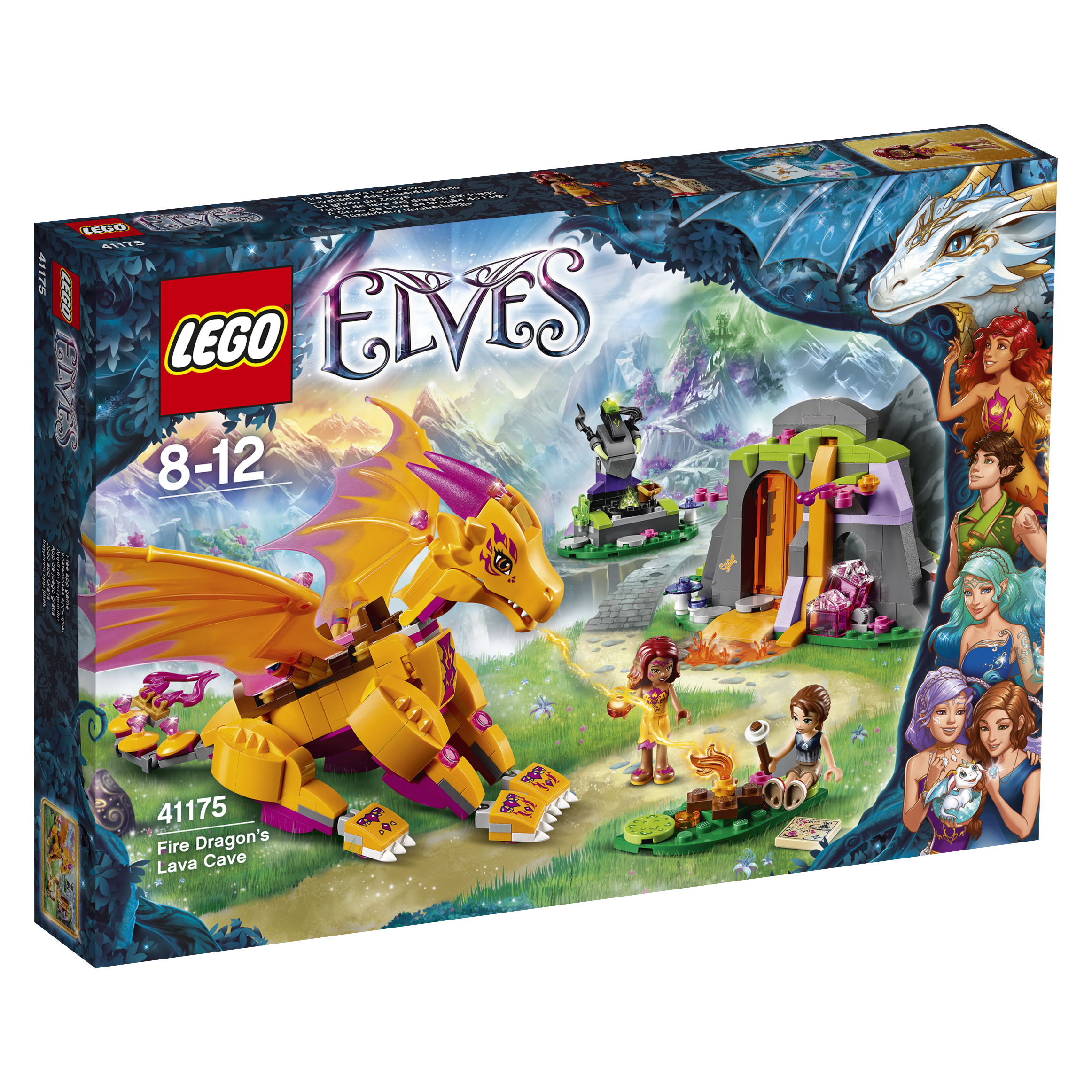 LEGO Elves Lavahöhle des Feuerdrachens 41175