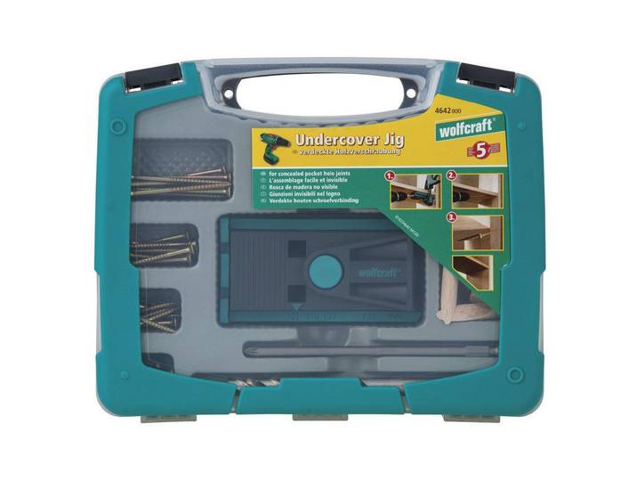 Bohrer- und Bit-Set WOLFCRAFT, blau, Bohrer, Bohrer- und Bit-Set
