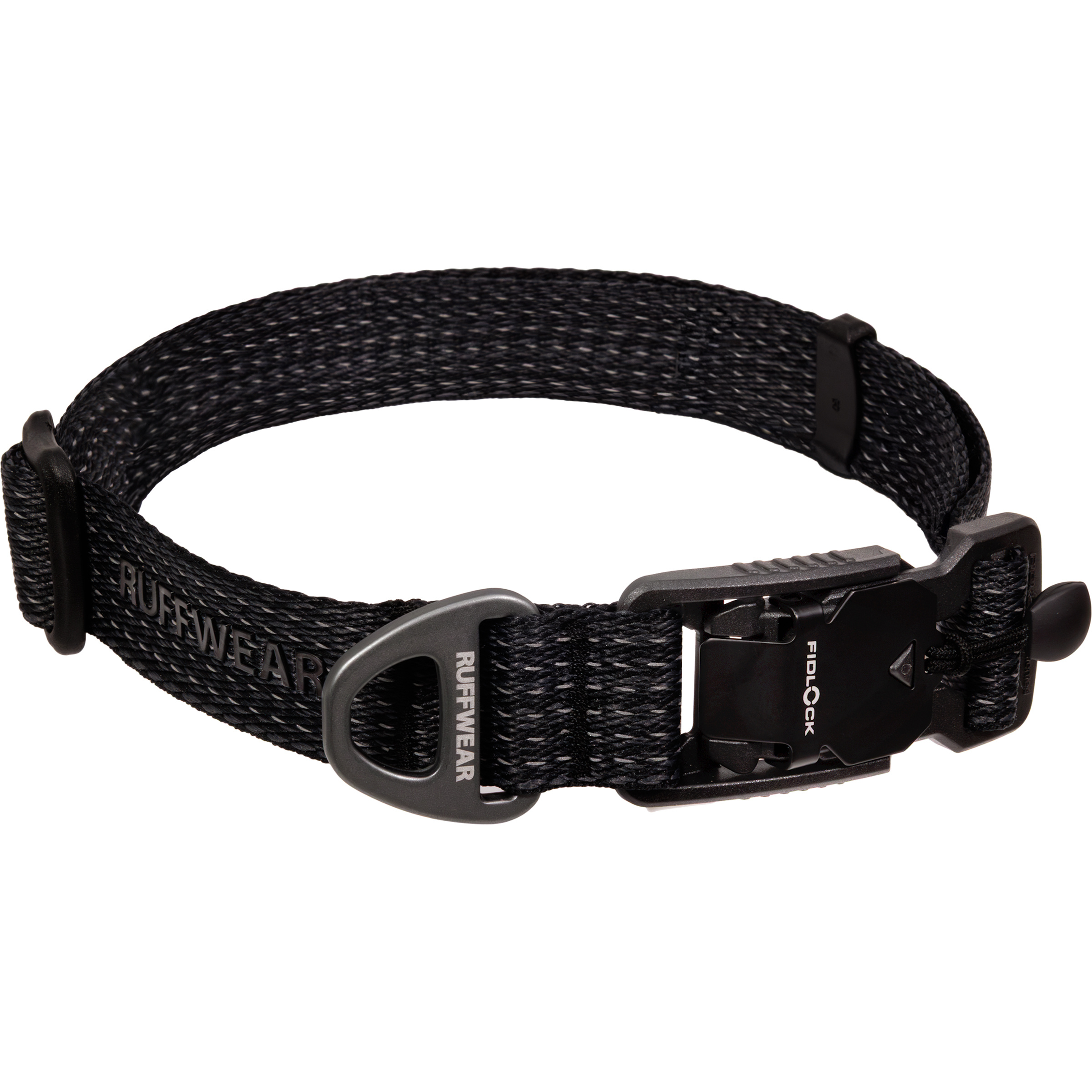Ruffwear Ridgeline Hundehalsband Hundehalsbänder schwarz Größe 36-51cm Trekking Widerstandsfähig