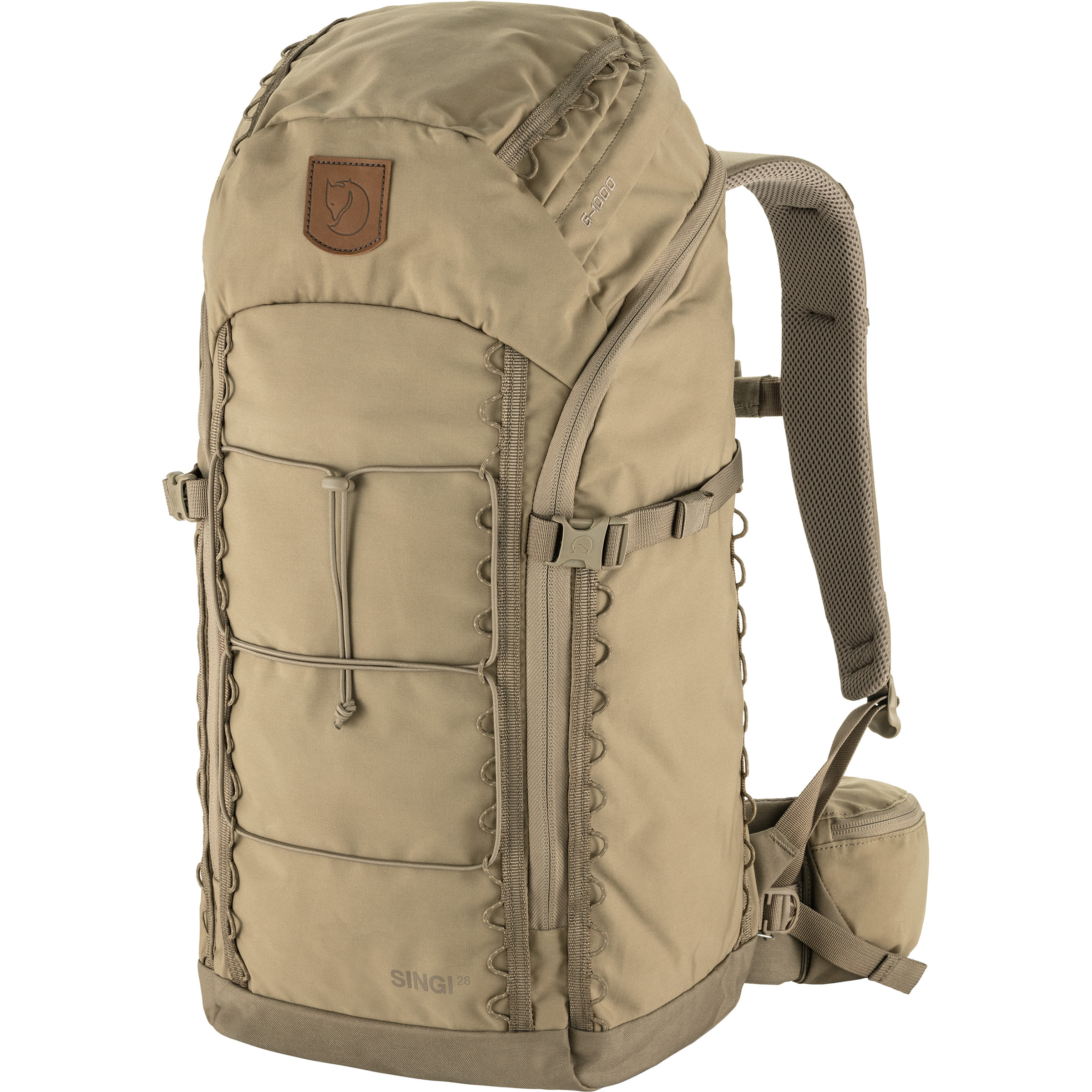 Fjällräven Singi 28 Wanderrucksack beige Größe 28L Trekking