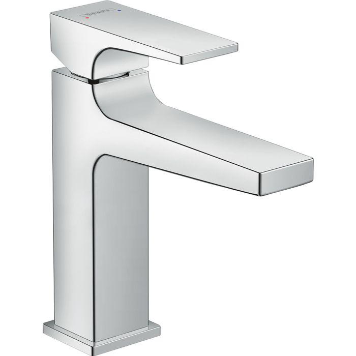 hansgrohe Metropol 110 Waschtischarmatur 32507000 chrom, Push-Open Ablaufgarnitur