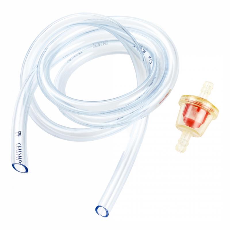 1Tek Origine Filtre à essence conique D.6 avec durite transparente 6x9 1m