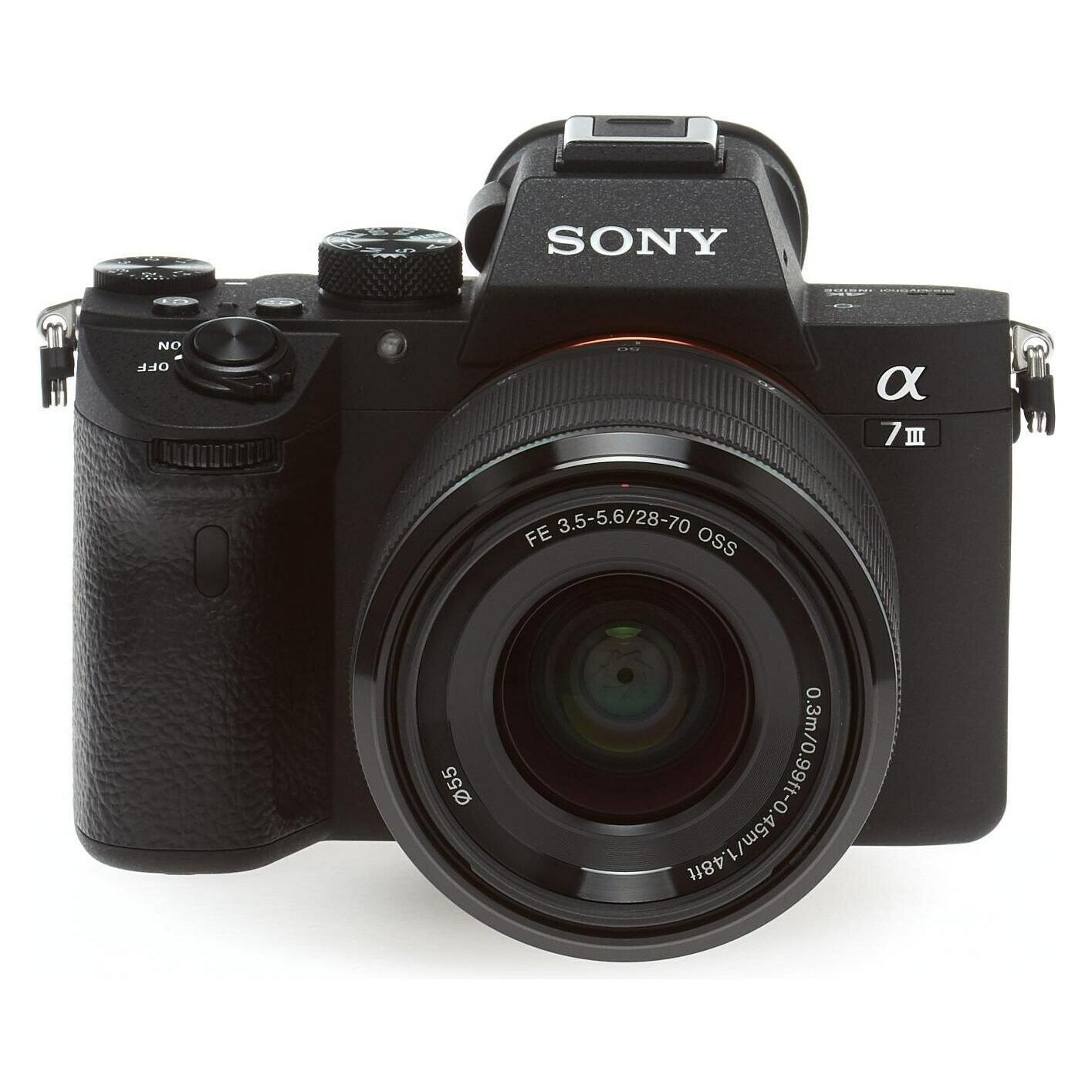 Sony Alpha 7 III Kit II (28 - 70 mm, 24.20 Mpx, Vollformat) (ILCE7M3MB.CEC)