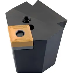 Pramet Schwerlast-Drehkopf ISO KHP-CBNL 25 Funktions-L. 47mm Linkslauf