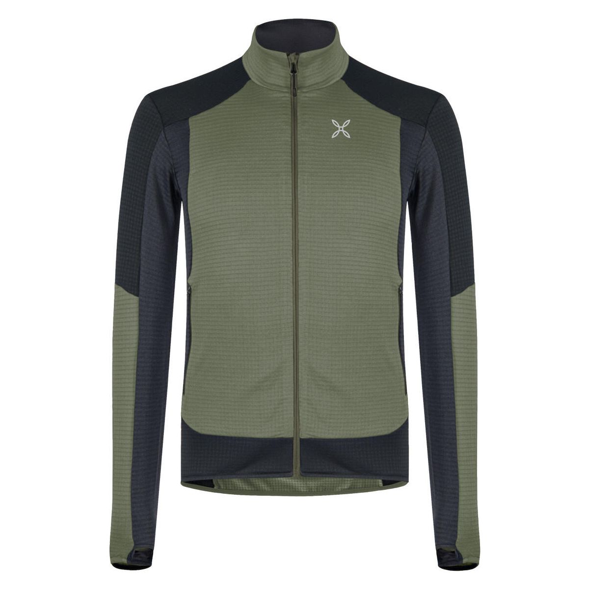 Montura Stretch Color Maglia verde salvia/black (4990) S MMAP00X-PS666-4990-S