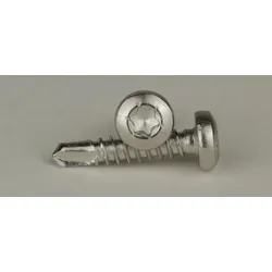 DIN 7504 / ISO 15481 - Edelstahl A4 - Form N - 4,2x25 TX20 - Bohrschrauben mit Linsenkopf