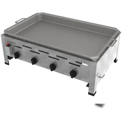 ChattenGlut Professional Gastrobräter 4-flammig Tischgerät 18,0kW und Pfanne