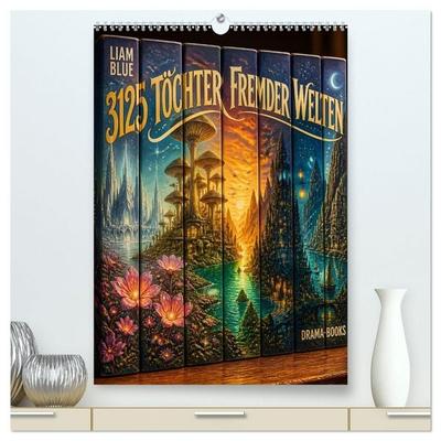 3125 - Töchter fremder Welten (hochwertiger Premium Wandkalender 2027 DIN A2 hoch), Kunstdruck in Hochglanz