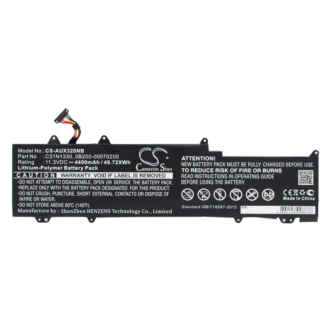 NoName Battery for Asus Zenbook UX32LA etc (4 Zellen) (AUX320NB)