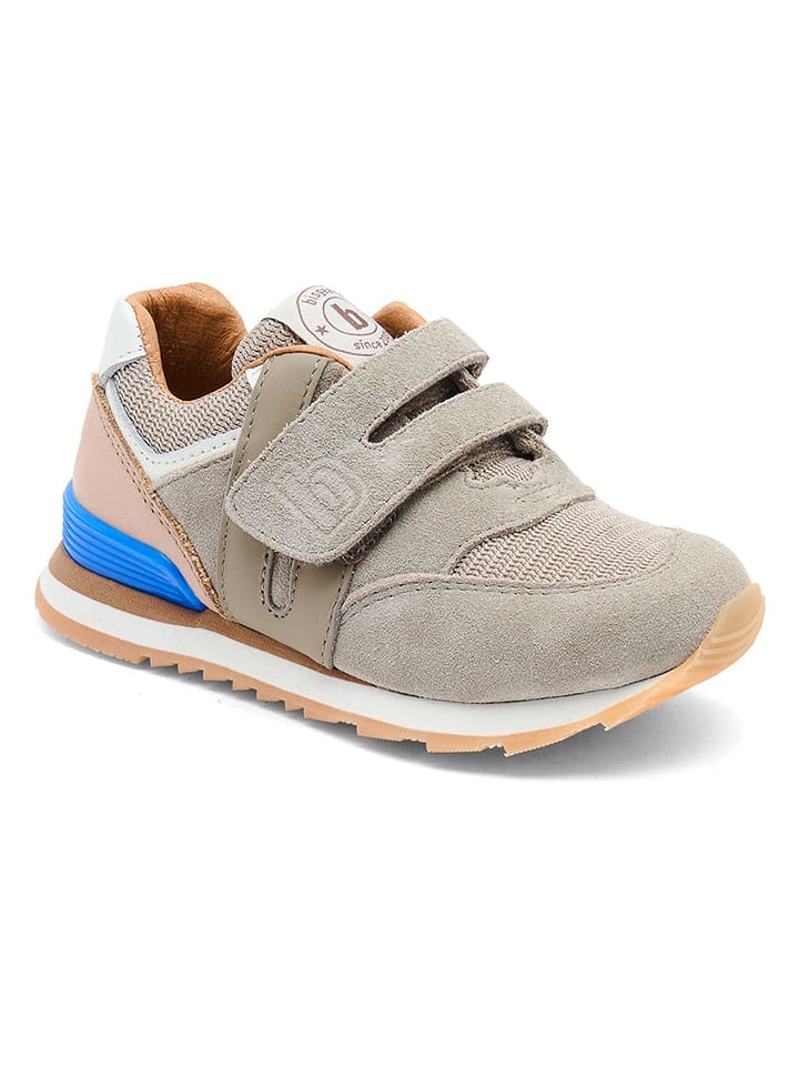 bisgaard Leder-Sneakers "Winston" in Grau - 24