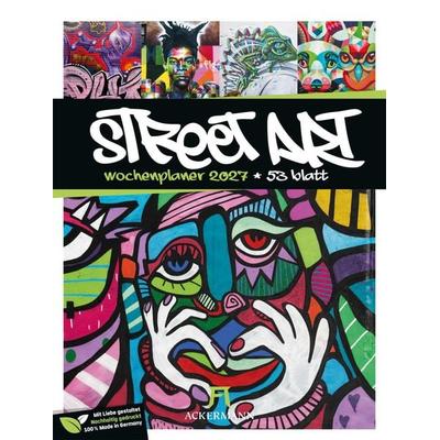 Street Art Wochenplaner Kalender 2027