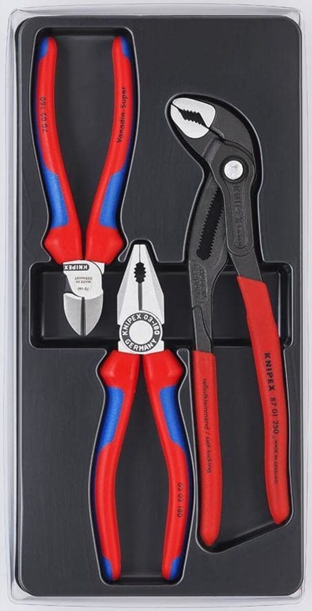 Knipex Set di pinze per miscelazione 00 20 09 V01