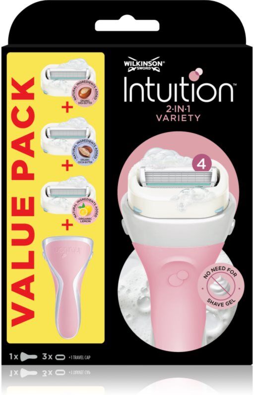 Wilkinson Sword Intuition Variety Edition shaving kit W