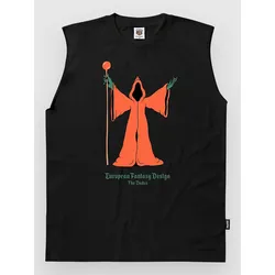 The Dudes Warlock Classic Sleeveless T-Shirt black Gr. S