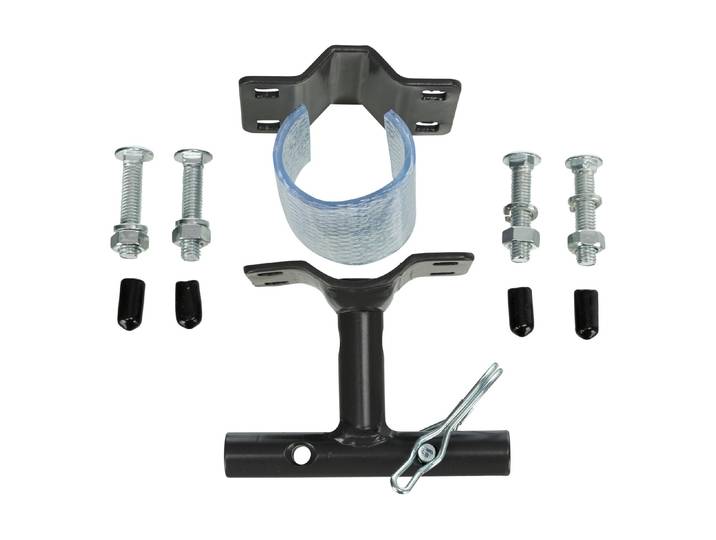 Schraubvorsatz TRIXIE Halter Sattelstange zu Biker-Set , schwarz, Bithalter, Schraubvorsatz