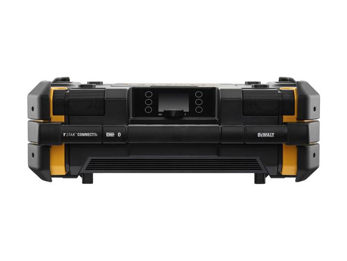 Baustellenradio DEWALT DWST1 mit La , gelb (gelb, schwarz), B:47cm H:35cm, Radios, Baustellenradio