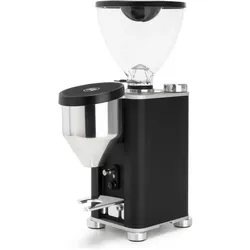 Rocket Giannino Kaffeemühle schwarz Inox, Kaffeemühle, Schwarz, Silber