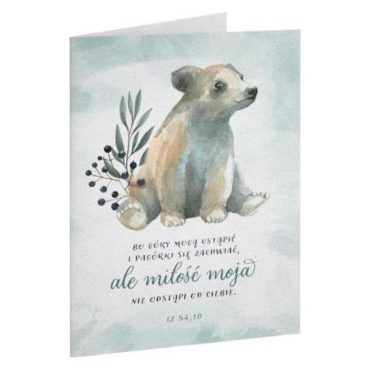 Szaron Klappkarte - Weil die Berge Teddybären sind (47603788)