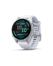 Garmin fenix 8 43 mm AMOLED Steinweiss/Silber Smart Watch (010-02903-00)