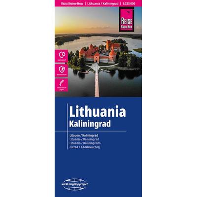 Reise Know-How Landkarte Litauen und Kaliningrad | Lithuania and Kaliningrad (1:325.000), Sonstige von , Reise Know-How Verlag Peter Rump GmbH,