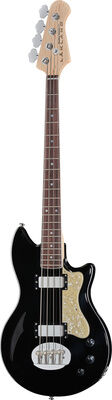 Lakland Skyline Hollowbody-30 4 BG Schwarz Hochglanz