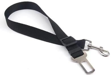 Discount Dollar Deals Adjustable Pet Cat Dog Car Seat Belt, Universal Safety Buckle, Adjustable Safety Rope, Dog Car Seat Belts Accessories black