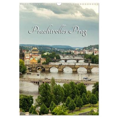 Prachtvolles Prag (Wandkalender 2026 DIN A3 hoch), CALVENDO Monatskalender