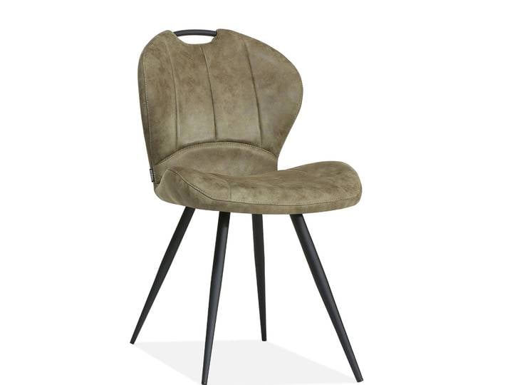 2er Set Maxfurn Miracle Dining Stuhl Metall/Softyl-Mikrofaser