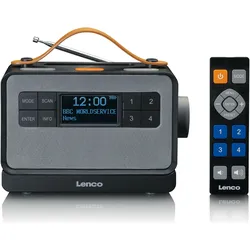 Lenco PDR-065 (DAB+, FM, Bluetooth), Radio, Schwarz