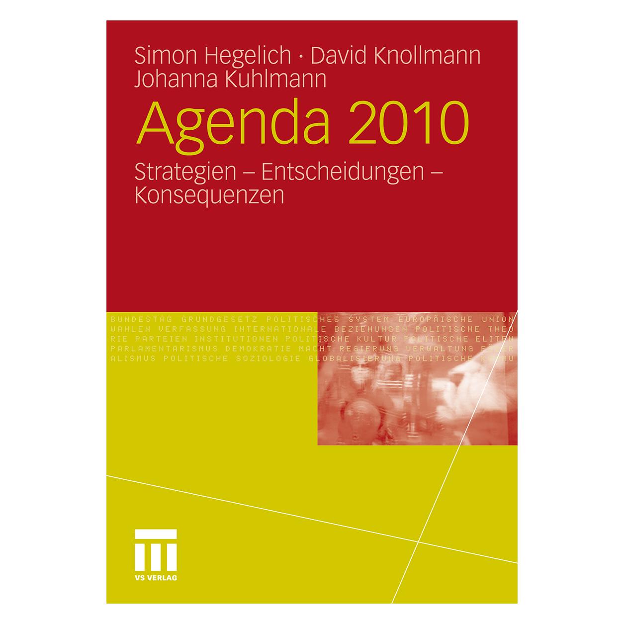 VS Agenda 2010 (Deutsch, Softcover, David Knollmann, Johanna Kuhlmann, Simon Hegelich) (7268669)