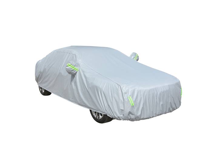 Abdeckplane für Auto weiss