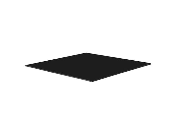 Oviala Plateau de Table stratifié 70x70 cm Noir