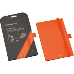 Semikolon Patch Pocket A5 orangefarben