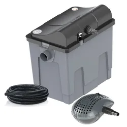 Heissner Durchlauffilter-Set 10m3 - 3300 l/h - 9 W UVC (FPU10100-00) ab Modell 2021