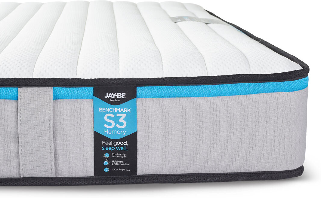 Jay-Be Benchmark S3 Memory Eco-Friendly Mattress Double (4'6)