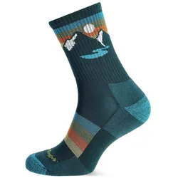Darn Tough, Herren, Sportsocken, Sunset Ridge Micro Crew Lightweight w/ Cushion (41 - 42), Blau