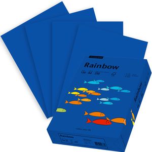 Papyrus Kopierpapier Rainbow 88042766, A4, 120g/qm, intensivblau, 250 Blatt