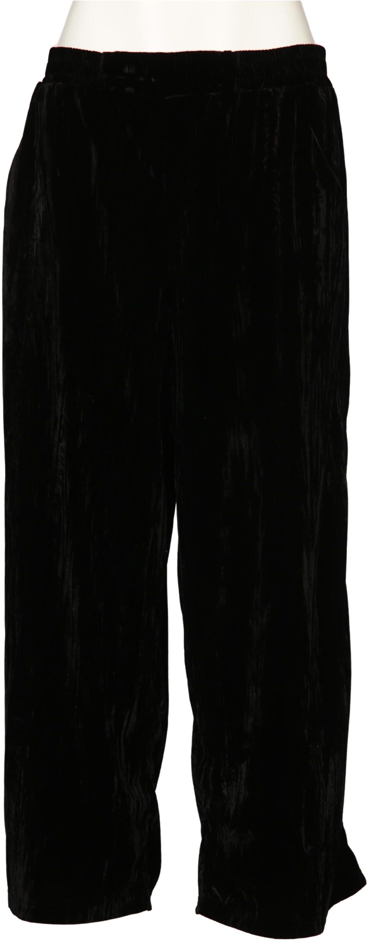 asos Curve Damen Stoffhose, Schwarz, Gr. EU 46, Synthetik - Second Hand
