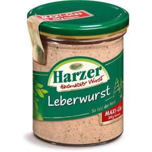 Harzer Wurstkonserve Leberwurst, Schweinefleisch, 300 g