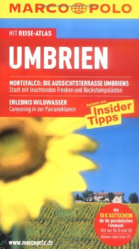 Peter Peter - MARCO POLO Reiseführer Umbrien: Mit Reiseatlas. Reisen mit Insider-Tipps - Preis vom 13.10.2026 19:28:25 h