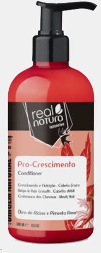 REAL NATURA COSMETICS CONDICIONADOR INT PRO CRESCIMENTO 300ml