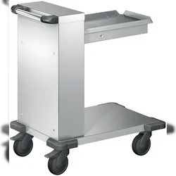 B.PRO CCE-V 54/33, Tablettspender aus rostfreiem Edelstahl, fahrbar