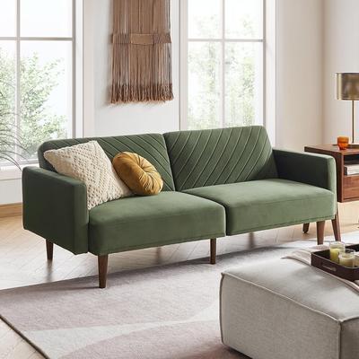Mopio Chloe Futon Convertible Sofa Sleeper Futon