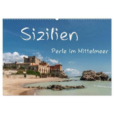Sizilien - Perle im Mittelmeer (Wandkalender 2026 DIN A2 quer), CALVENDO Monatskalender