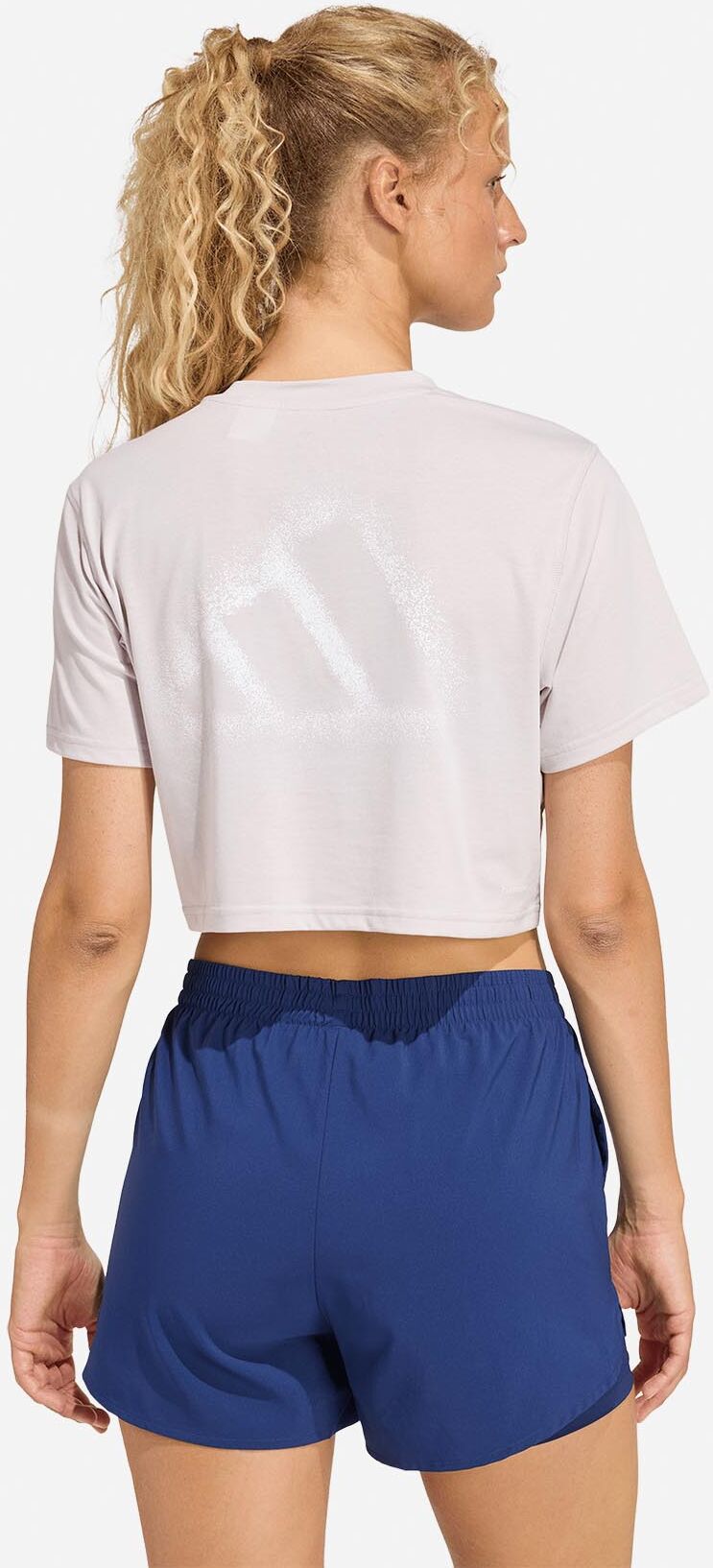 Adidas Training Graphic W - T-shirt Training - Donna - Lilla S