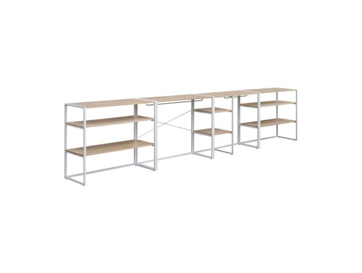 Lot de 4 portants vêtements sous combles modulables 400x85cm